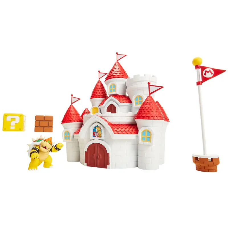 Nintendo Super Mario Mushroom Kingdom Castle playset product photo