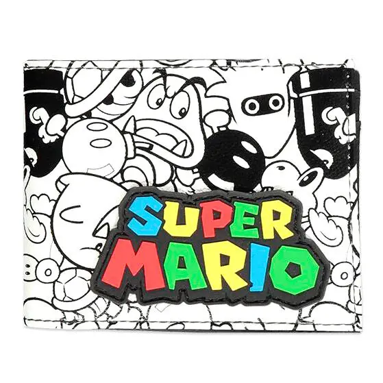 Super Mario Bifold Wallet Logo product photo