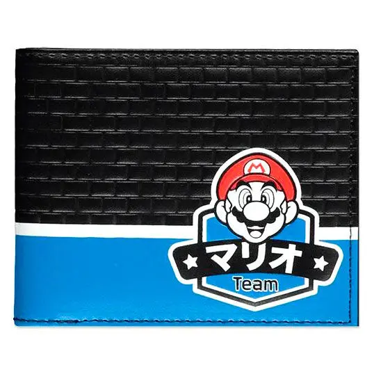 Nintendo Bifold Wallet Team Mario product photo