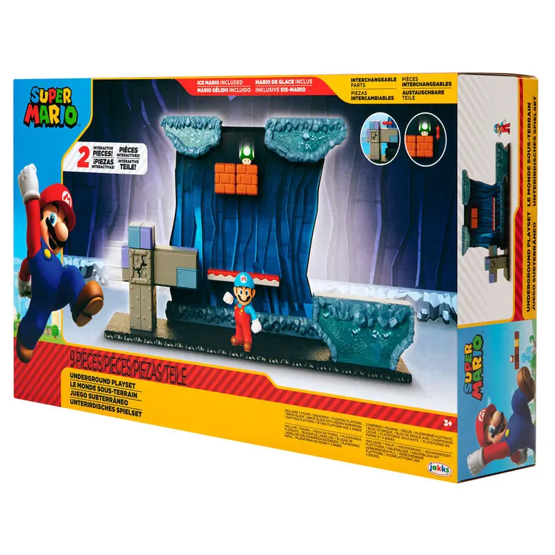 World of Nintendo Super Mario Playset Underground termékfotó