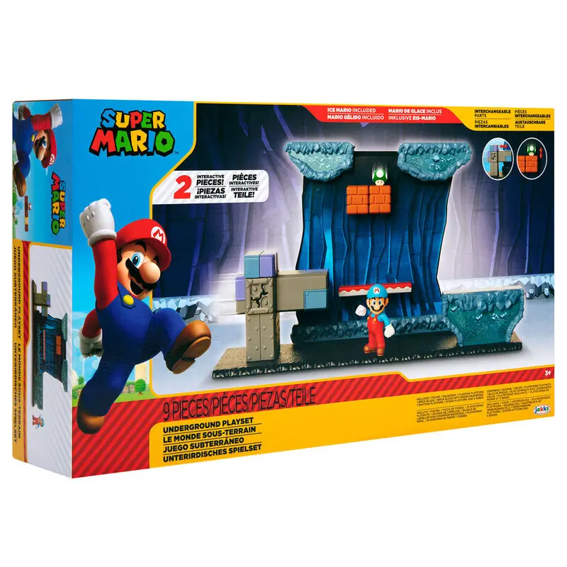 World of Nintendo Super Mario Playset Underground product photo