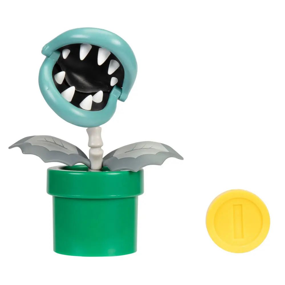 Nintendo Super Mario Wave 28 figure Bone Piranha Plant 10 cm product photo