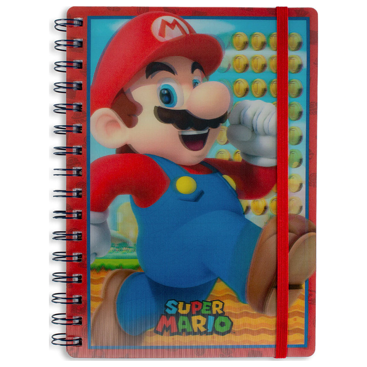Super Mario 3D Wiro Notebook A5 Mario product photo