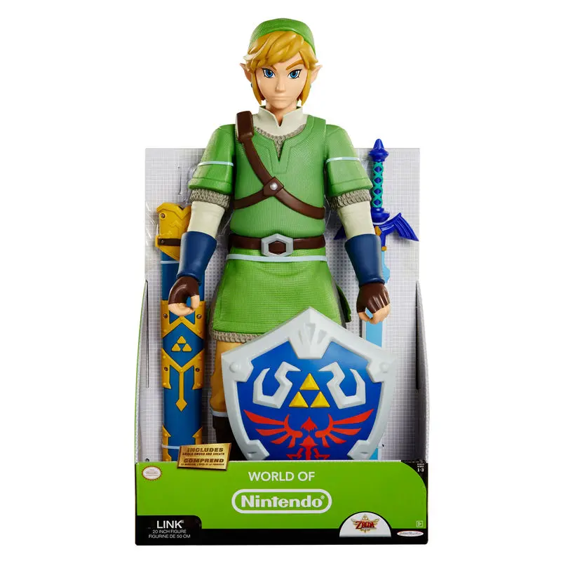 The Legend of Zelda Skyward Sword Deluxe Big Figs Action Figure Link 50 cm product photo