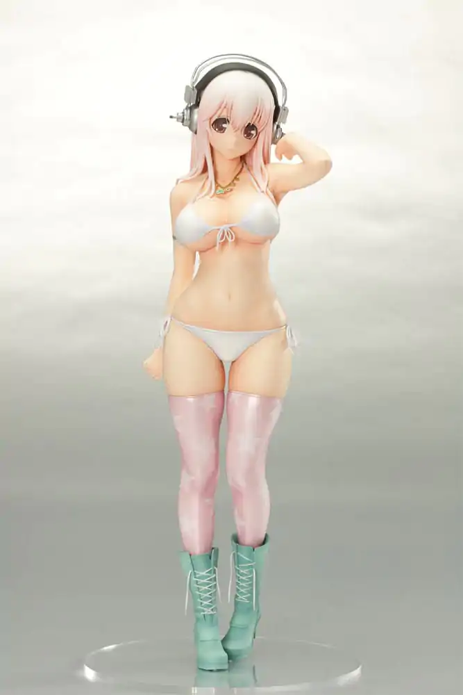 Nitro Super Sonic PVC Statue 1/5 Super Sonico Sonicomi Package Version 33 cm (re-run) termékfotó