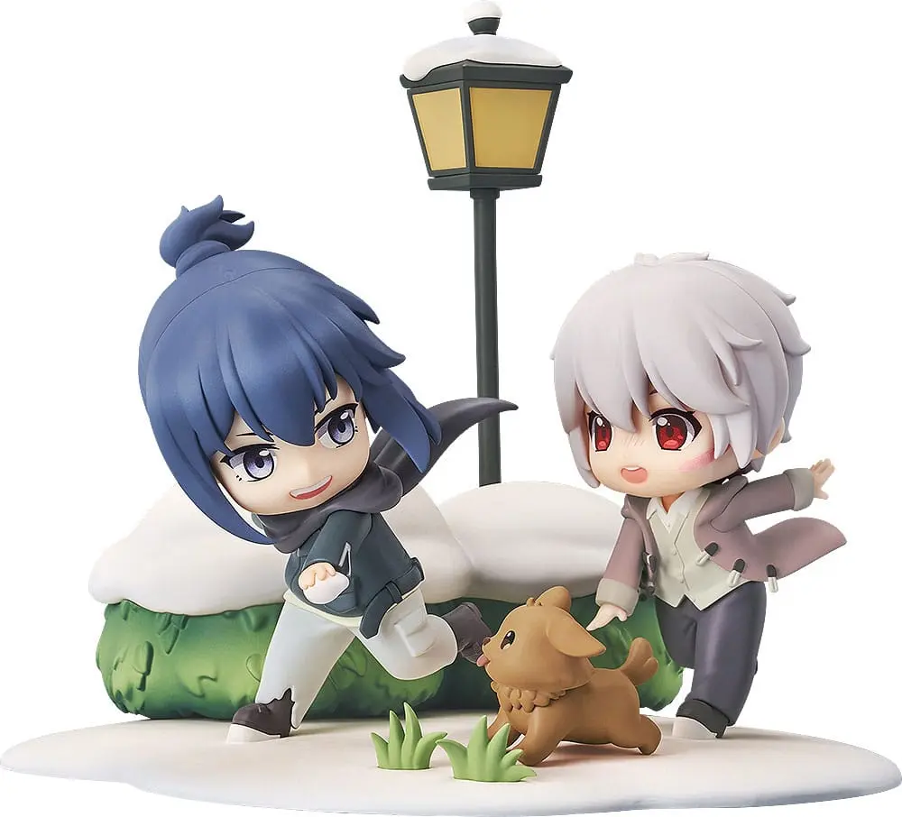 No. 6 Chibi Figures Shion and Nezumi: A Distant Snowy Night Ver. 12 cm product photo