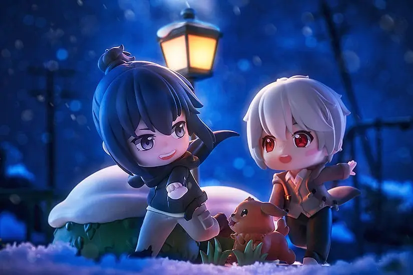 No. 6 Chibi Figures Shion and Nezumi: A Distant Snowy Night Ver. 12 cm product photo