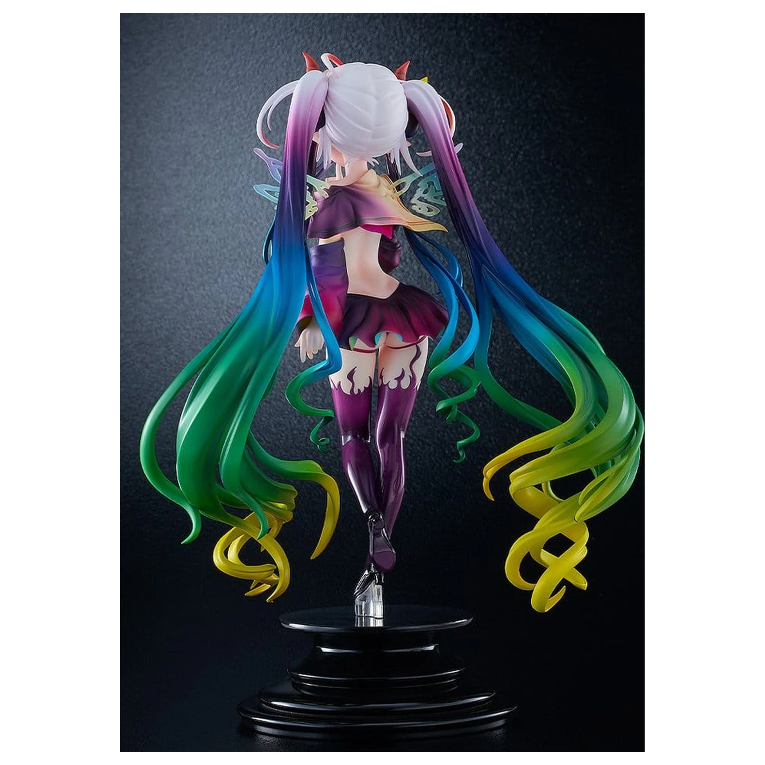 No Game No Life PVC Figure 1/7 Black Shiro 26 cm product photo