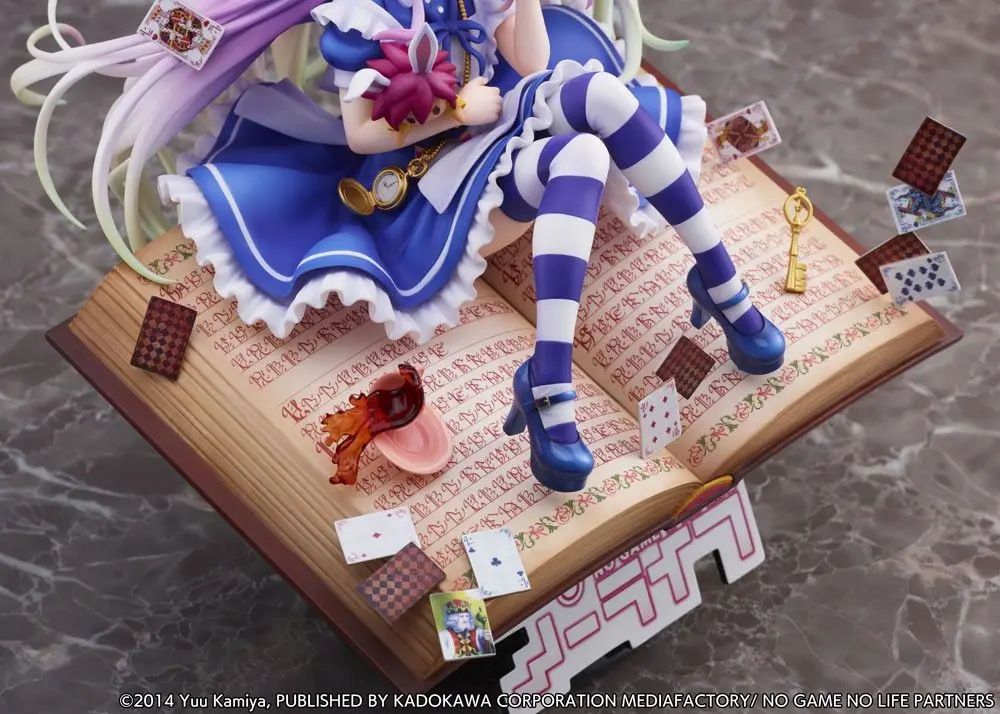 No Game No Life Statue 1/7 Shiro Alice in Wonderland Ver. 24 cm product photo