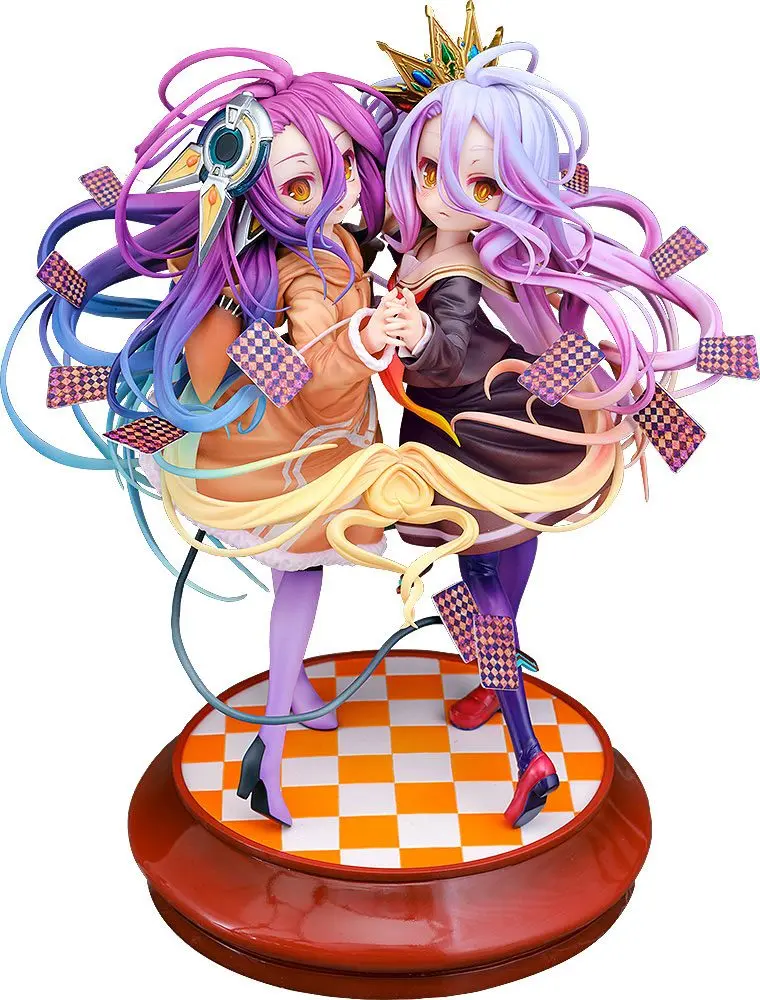 No Game No Life Statue 1/7 Shiro & Schwi 22 cm product photo