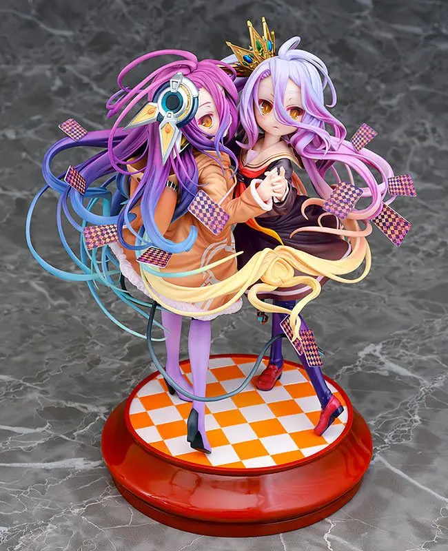 No Game No Life Statue 1/7 Shiro & Schwi 22 cm product photo