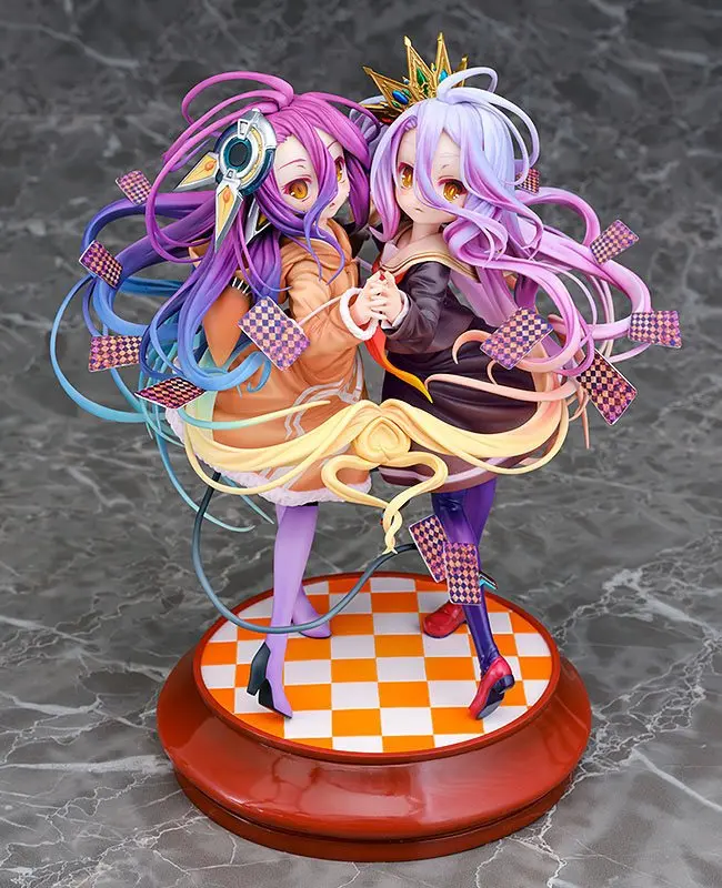 No Game No Life Statue 1/7 Shiro & Schwi 22 cm product photo