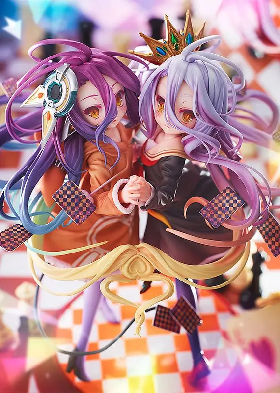 No Game No Life Statue 1/7 Shiro & Schwi 22 cm product photo