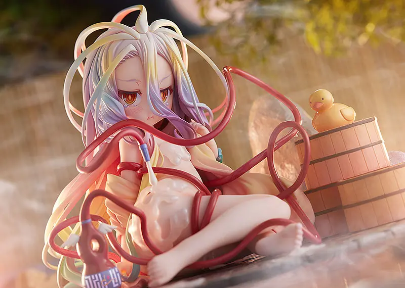 No Game No Life PVC Statue 1/7 Shiro: Hot Spring Ver. 11 cm product photo