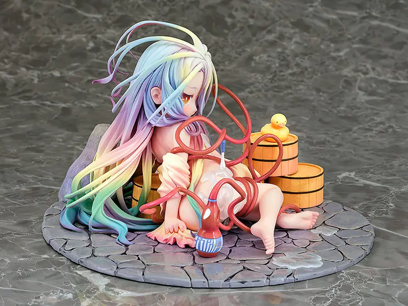 No Game No Life PVC Statue 1/7 Shiro: Hot Spring Ver. 11 cm product photo