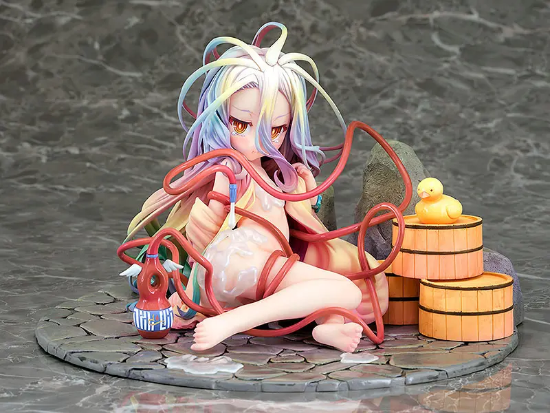 No Game No Life PVC Statue 1/7 Shiro: Hot Spring Ver. 11 cm product photo