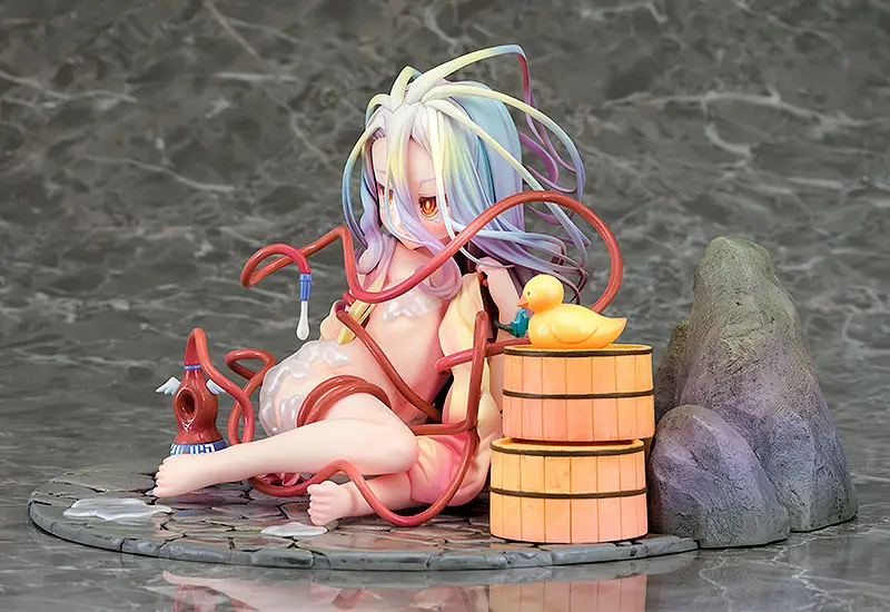 No Game No Life PVC Statue 1/7 Shiro: Hot Spring Ver. 11 cm product photo