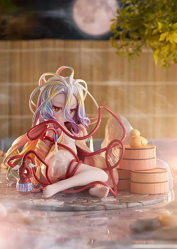 No Game No Life PVC Statue 1/7 Shiro: Hot Spring Ver. 11 cm product photo