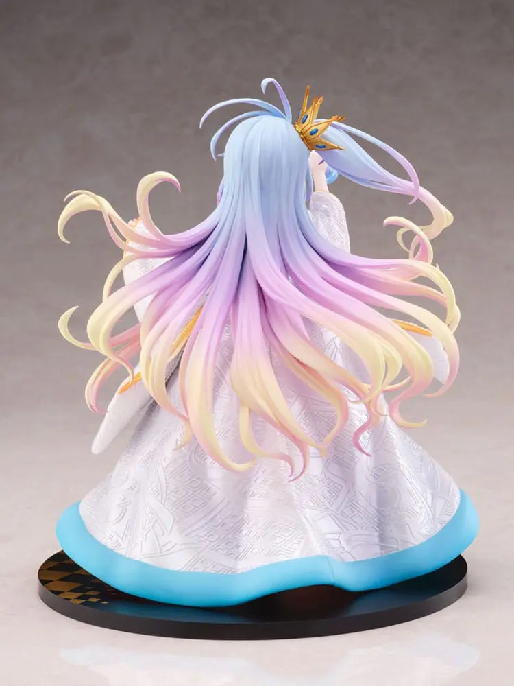 No Game no Life PVC Statue 1/7 Shiro -Shiromuku- 23 cm product photo