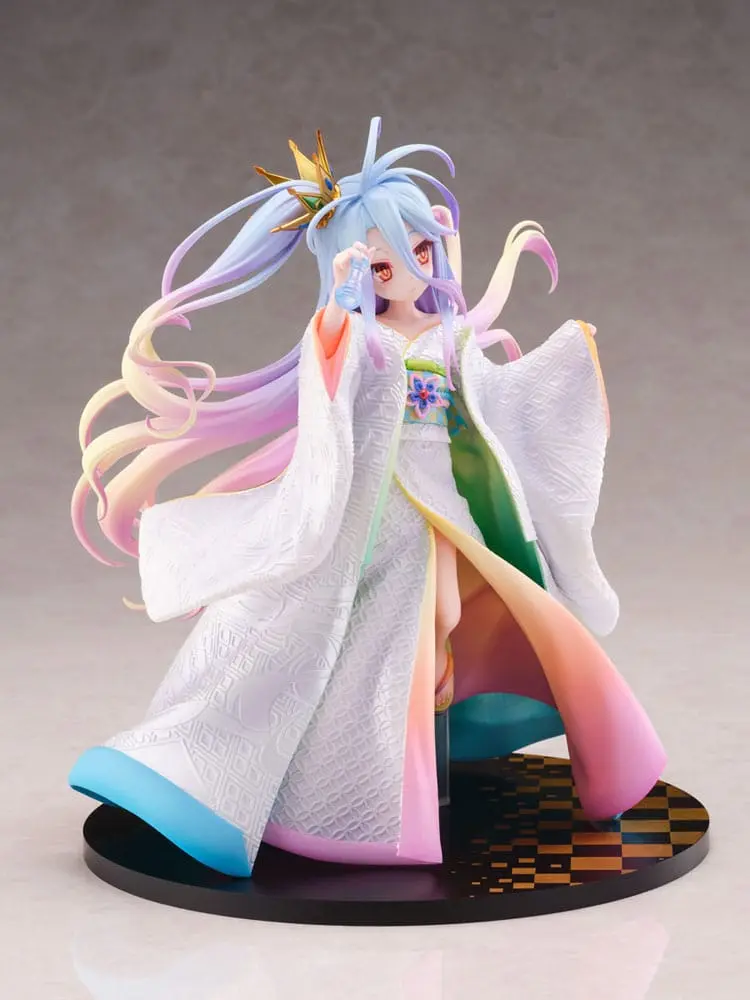 No Game no Life PVC Statue 1/7 Shiro -Shiromuku- 23 cm termékfotó