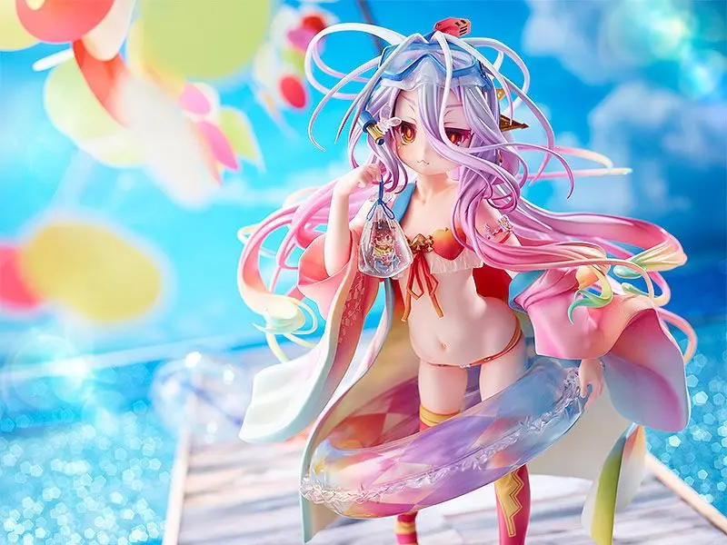 No Game No Life PVC Statue 1/7 Shiro Summer Season Ver. 19 cm product photo