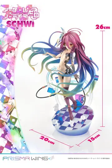 No Game No Life Prisma Wing PVC Statue 1/7 Schwi 26 cm product photo