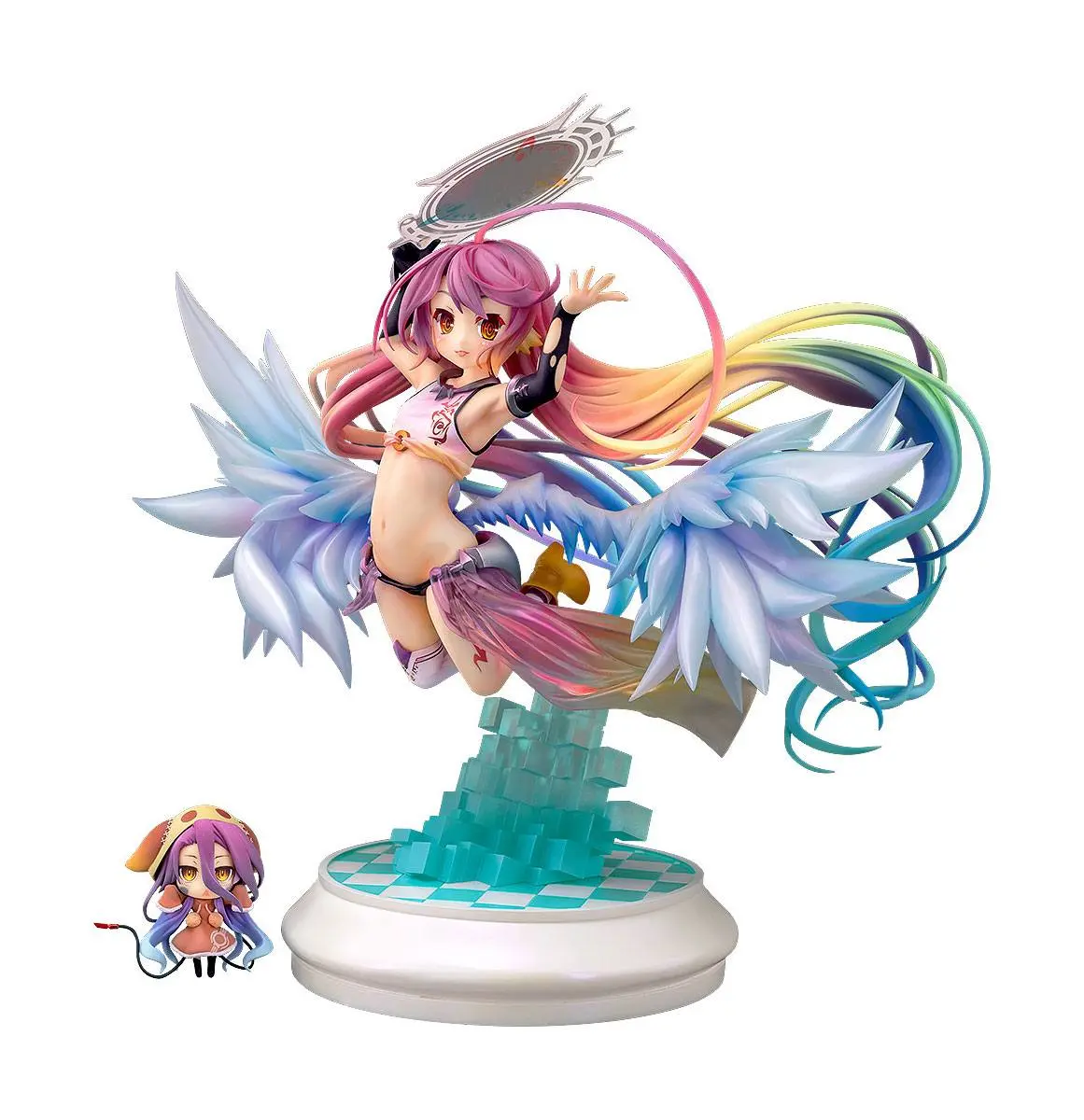 No Game No Life Zero PVC Statue 1/7 Jibril: Little Flügel Ver. 25 cm product photo