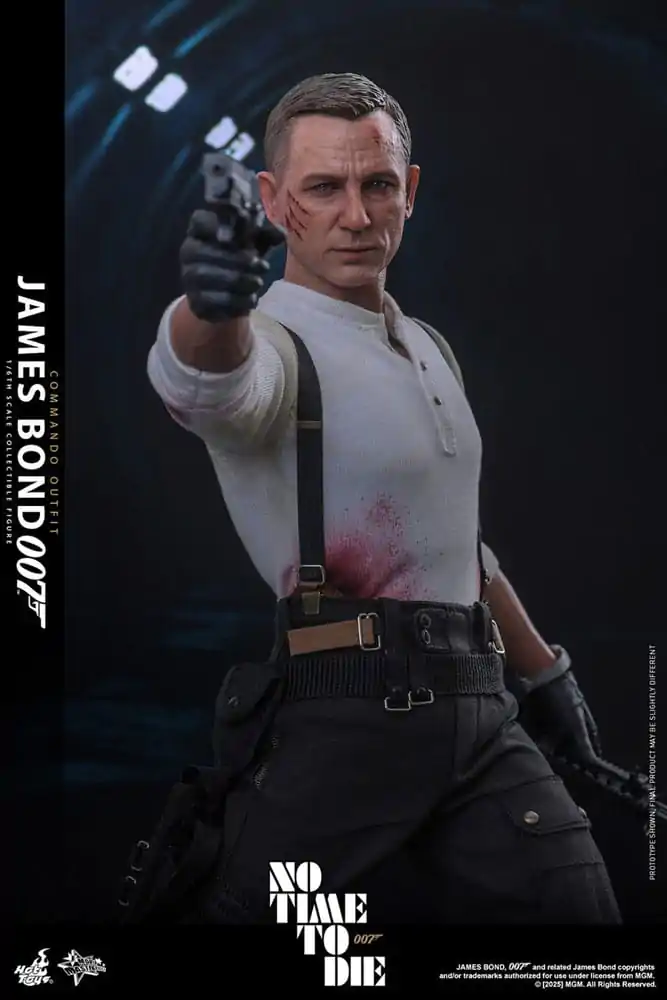 No Time To Die Movie Masterpiece Action Figure 1/6 James Bond (Commando Outfit) Hot Toys Exclusive 30 cm product photo