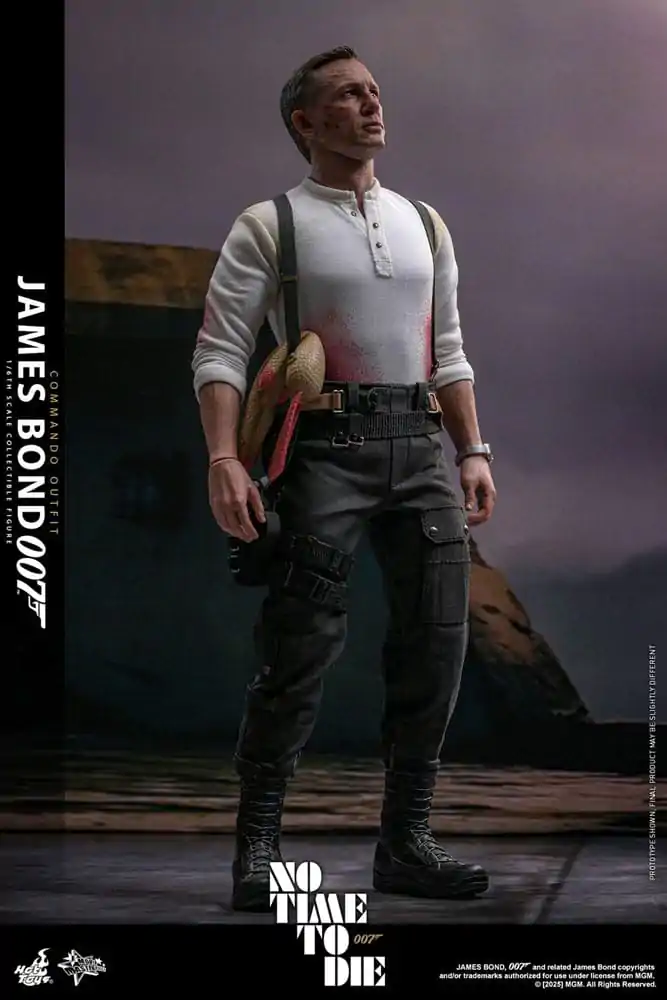 No Time To Die Movie Masterpiece Action Figure 1/6 James Bond (Commando Outfit) Hot Toys Exclusive 30 cm product photo