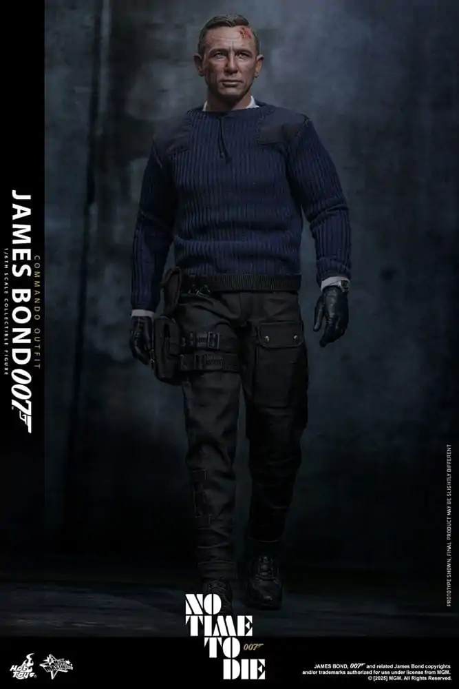 No Time To Die Movie Masterpiece Action Figure 1/6 James Bond (Commando Outfit) Hot Toys Exclusive 30 cm product photo