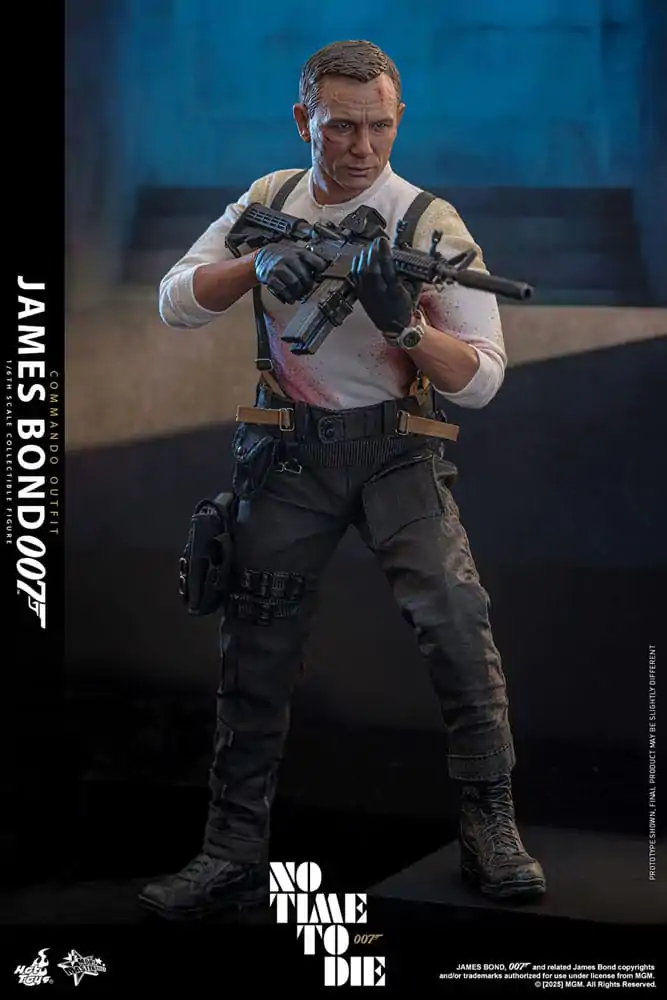 No Time To Die Movie Masterpiece Action Figure 1/6 James Bond (Commando Outfit) Hot Toys Exclusive 30 cm product photo