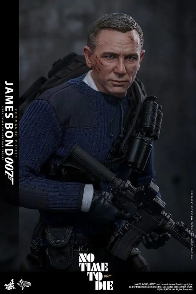 No Time To Die Movie Masterpiece Action Figure 1/6 James Bond (Commando Outfit) Hot Toys Exclusive 30 cm product photo