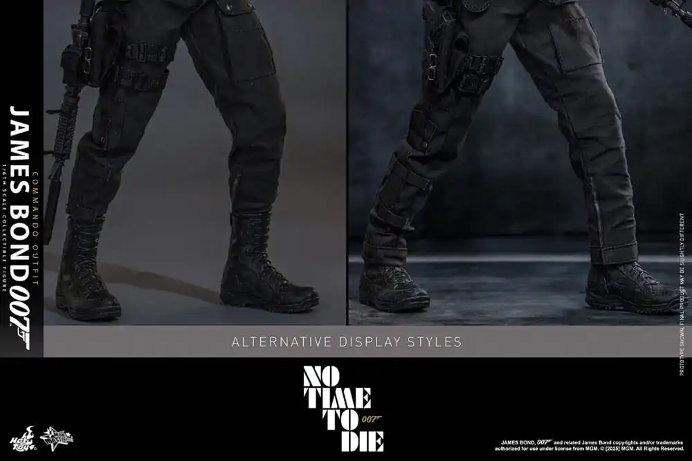 No Time To Die Movie Masterpiece Action Figure 1/6 James Bond (Commando Outfit) Hot Toys Exclusive 30 cm product photo