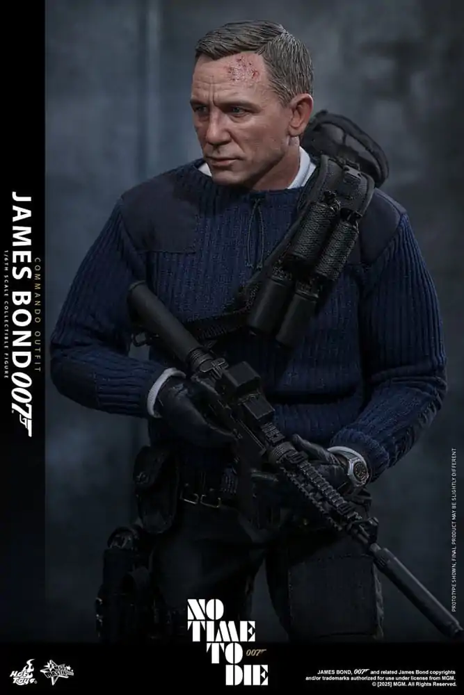 No Time To Die Movie Masterpiece Action Figure 1/6 James Bond (Commando Outfit) Hot Toys Exclusive 30 cm product photo