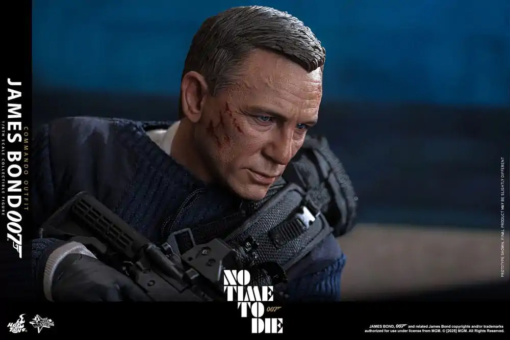 No Time To Die Movie Masterpiece Action Figure 1/6 James Bond (Commando Outfit) Hot Toys Exclusive 30 cm product photo