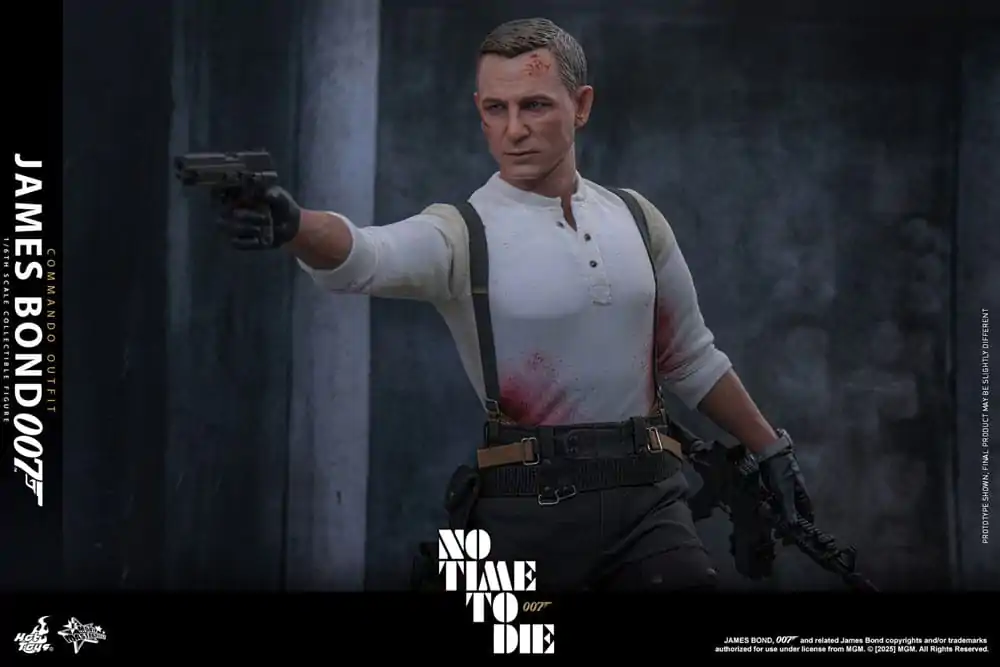 No Time To Die Movie Masterpiece Action Figure 1/6 James Bond (Commando Outfit) Hot Toys Exclusive 30 cm product photo