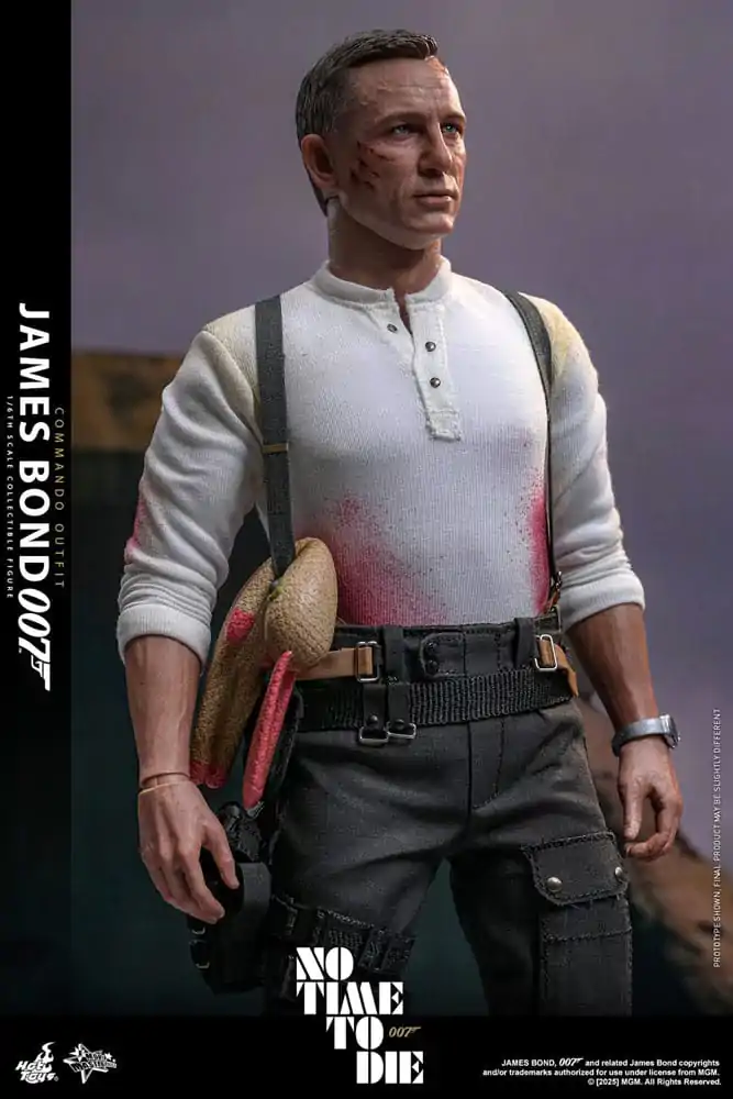 No Time To Die Movie Masterpiece Action Figure 1/6 James Bond (Commando Outfit) Hot Toys Exclusive 30 cm product photo
