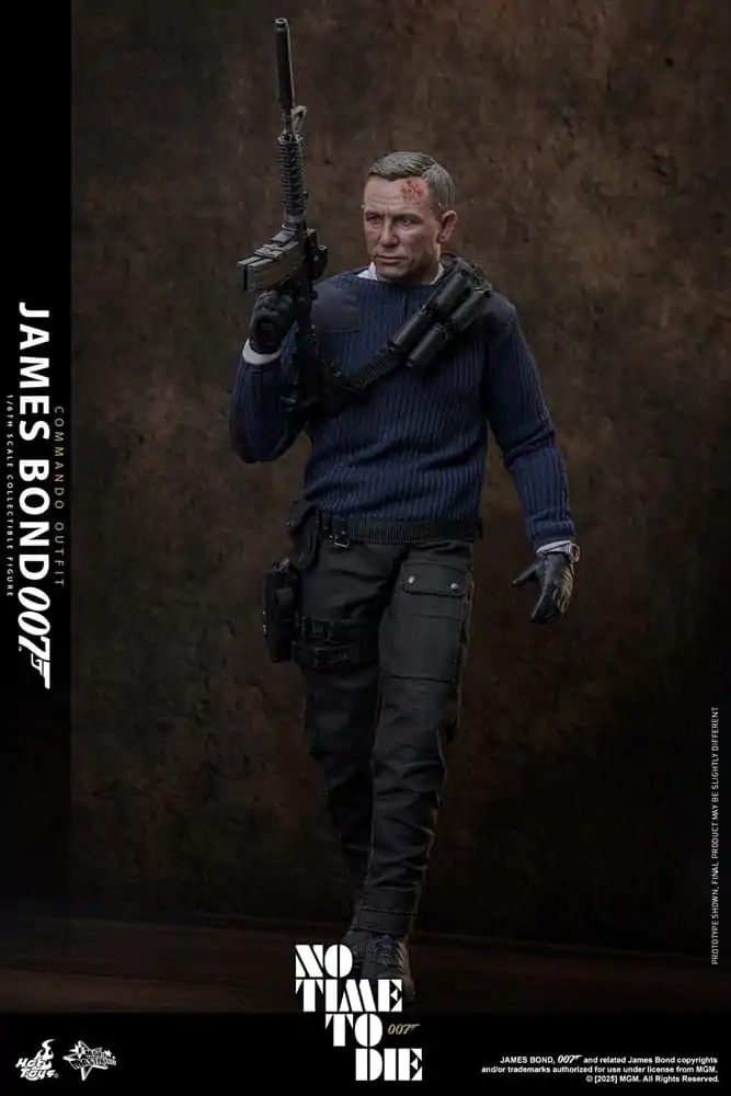 No Time To Die Movie Masterpiece Action Figure 1/6 James Bond (Commando Outfit) Hot Toys Exclusive 30 cm product photo