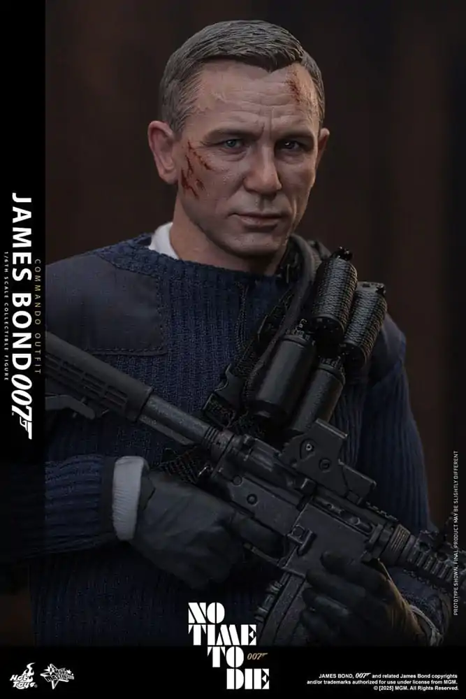 No Time To Die Movie Masterpiece Action Figure 1/6 James Bond (Commando Outfit) Hot Toys Exclusive 30 cm product photo