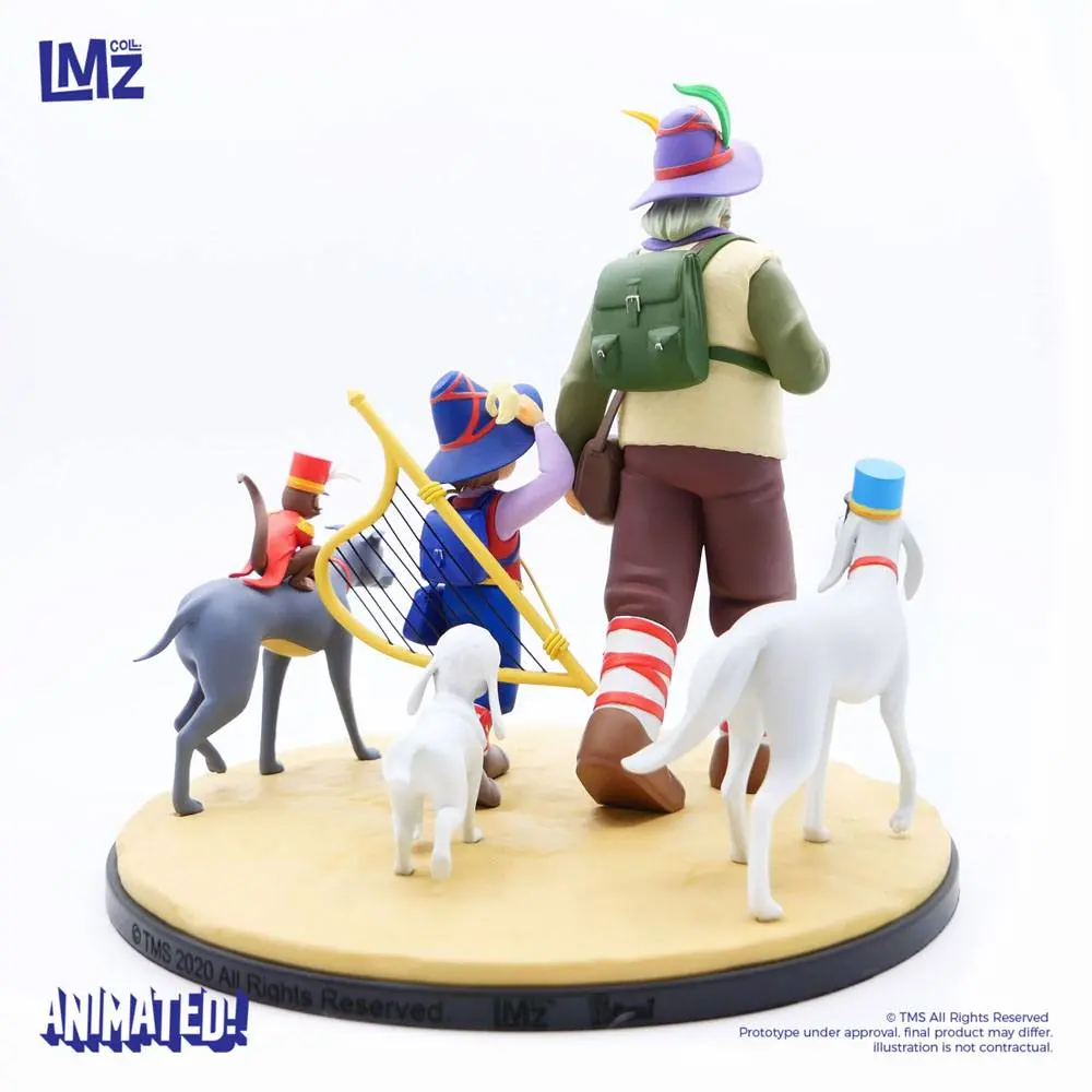 Nobody's boy: Remi Statue Remi, Vitalis, Dolce, Zerbino &amp; Joli-Coeur 22 cm product photo
