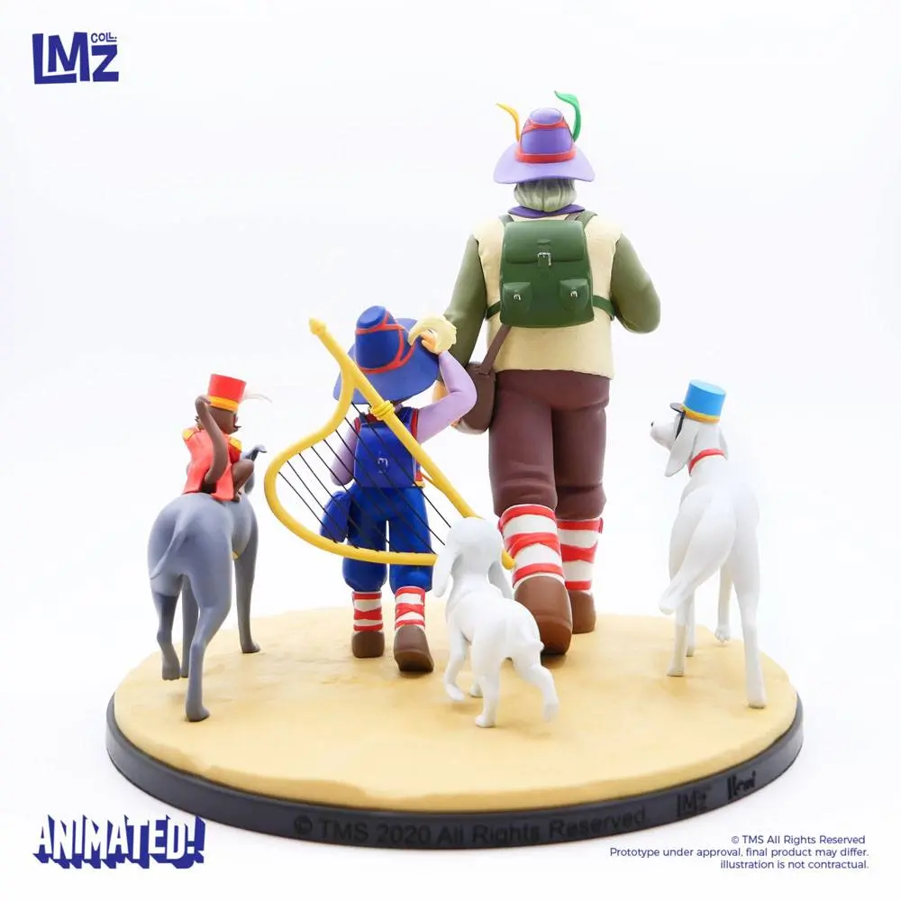 Nobody's boy: Remi Statue Remi, Vitalis, Dolce, Zerbino &amp; Joli-Coeur 22 cm product photo