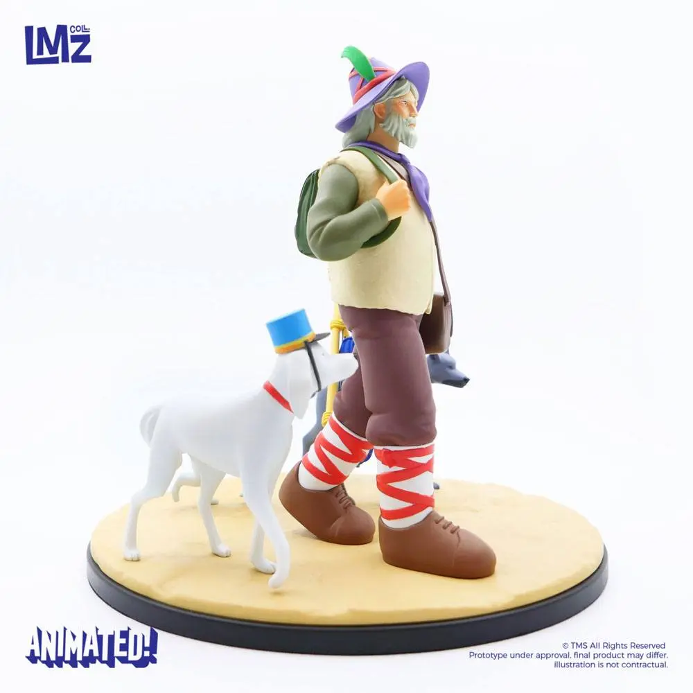 Nobody's boy: Remi Statue Remi, Vitalis, Dolce, Zerbino &amp; Joli-Coeur 22 cm product photo