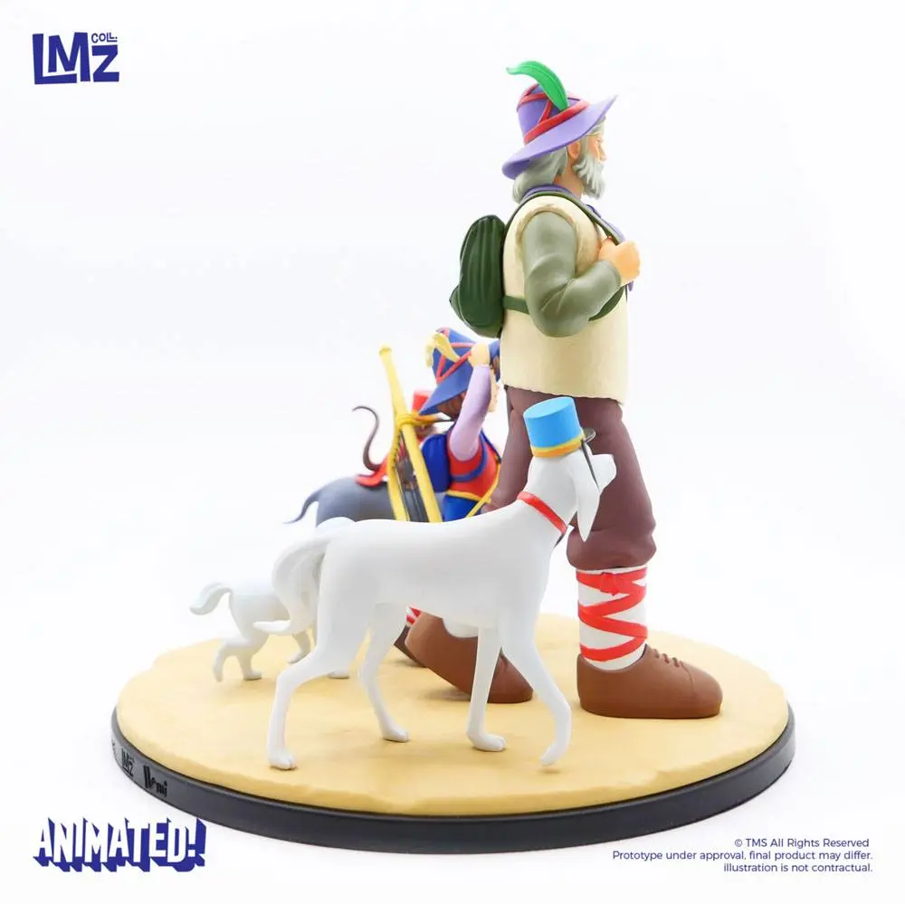 Nobody's boy: Remi Statue Remi, Vitalis, Dolce, Zerbino &amp; Joli-Coeur 22 cm product photo