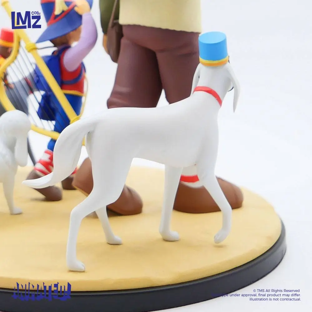 Nobody's boy: Remi Statue Remi, Vitalis, Dolce, Zerbino &amp; Joli-Coeur 22 cm product photo