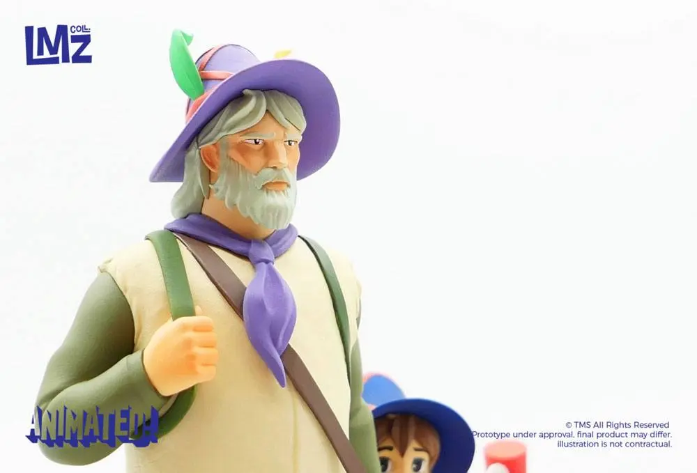 Nobody's boy: Remi Statue Remi, Vitalis, Dolce, Zerbino &amp; Joli-Coeur 22 cm product photo