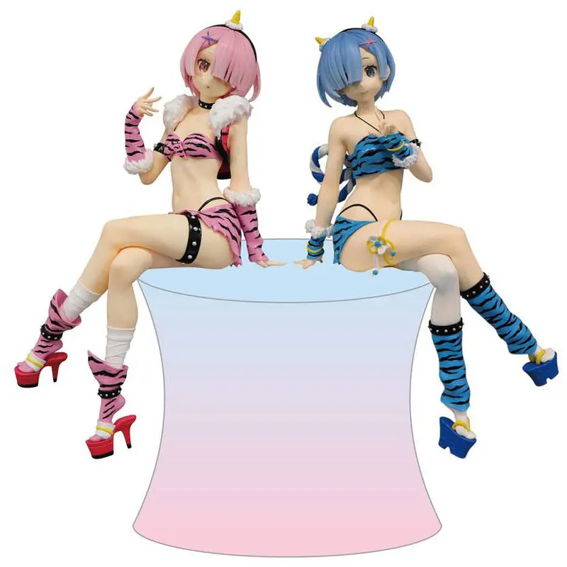 Re:Zero Noodle Stopper PVC Statues Rem &amp; Ram 16 cm product photo