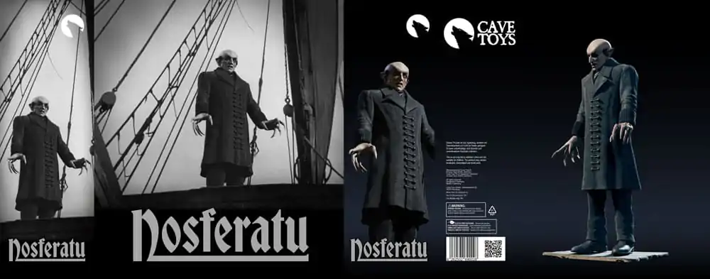 Nosferatu Statue 1/10 Max Schreck Death Scene 18 cm termékfotó