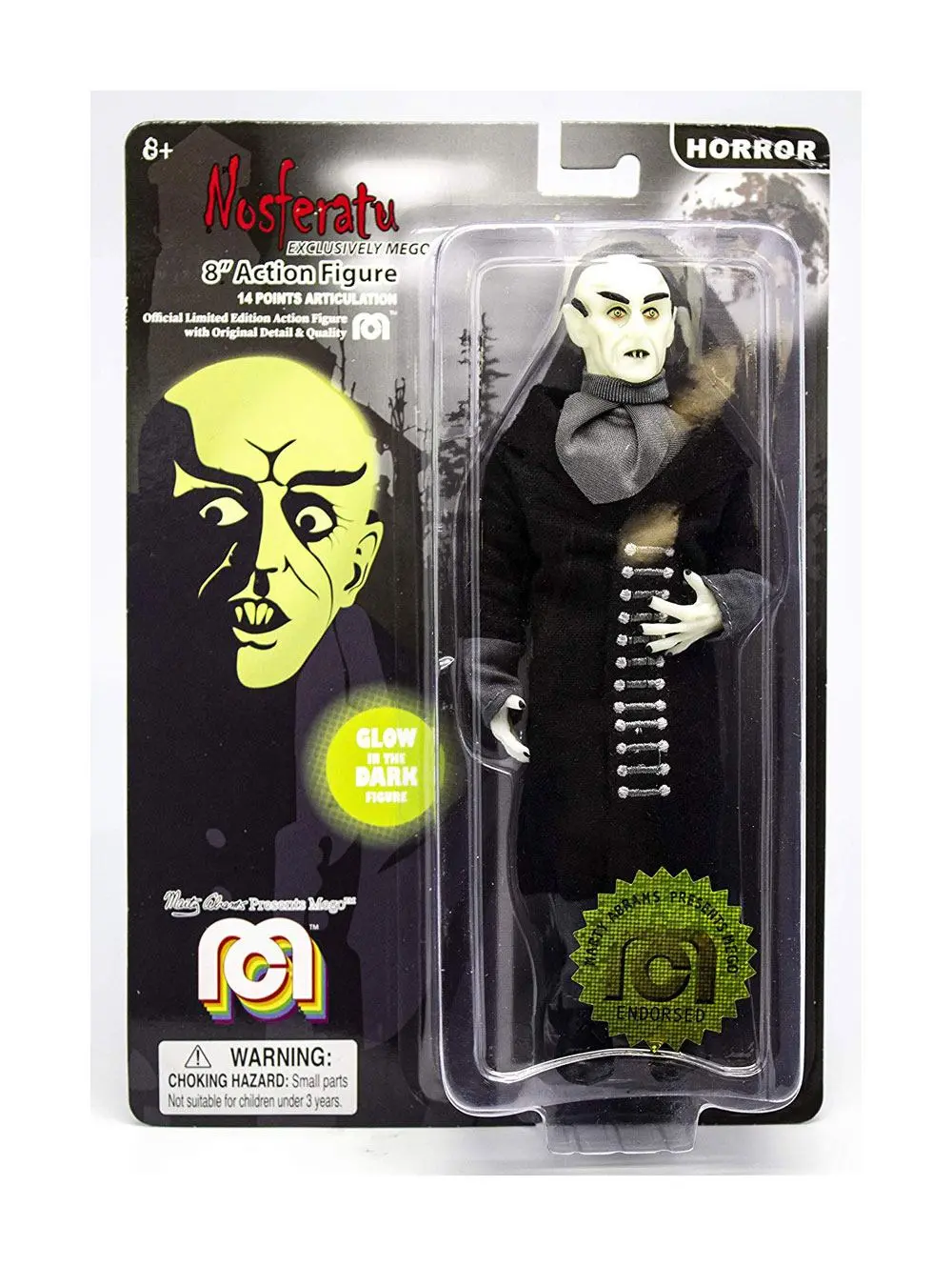 Nosferatu Action Figure Nosferatu (Glow in the Dark) 20 cm termékfotó