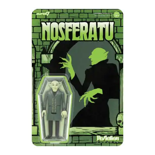 Nosferatu ReAction Action Figure Nosferatu (Film Poster) 10 cm termékfotó