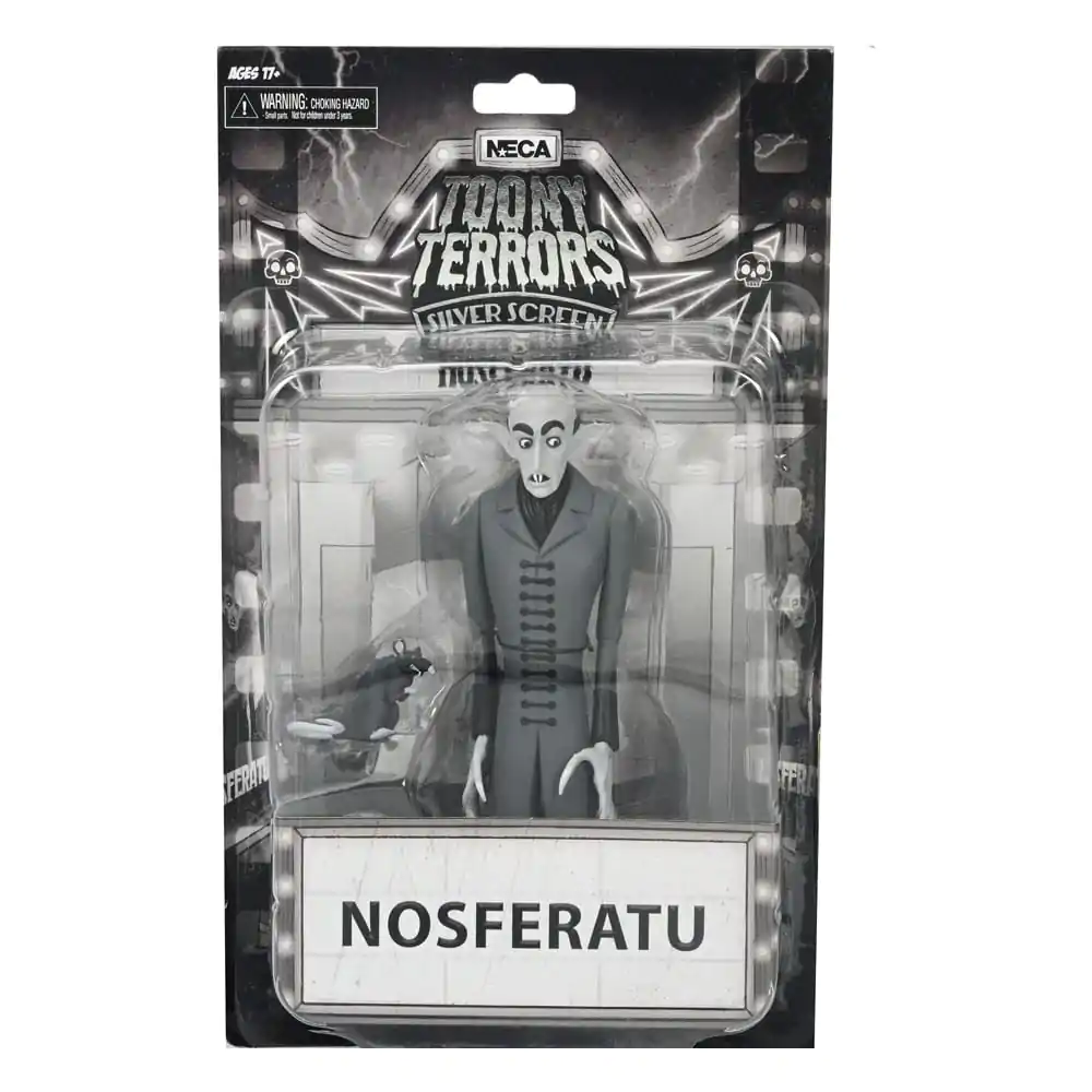 Nosferatu Toony Terrors Action Figure Count Orlok Silver Screen Edition 15 cm termékfotó